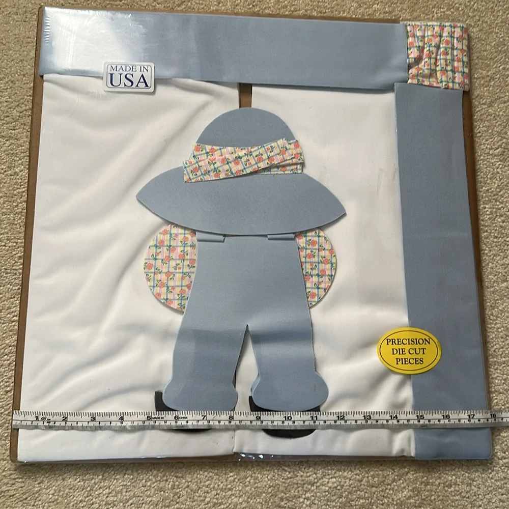 Creekside Quilts Pattern #403 Country Boy Precision die cut pieces just sew
